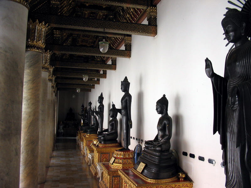 Thailand, Bangkok, Wat Benchamabophit
